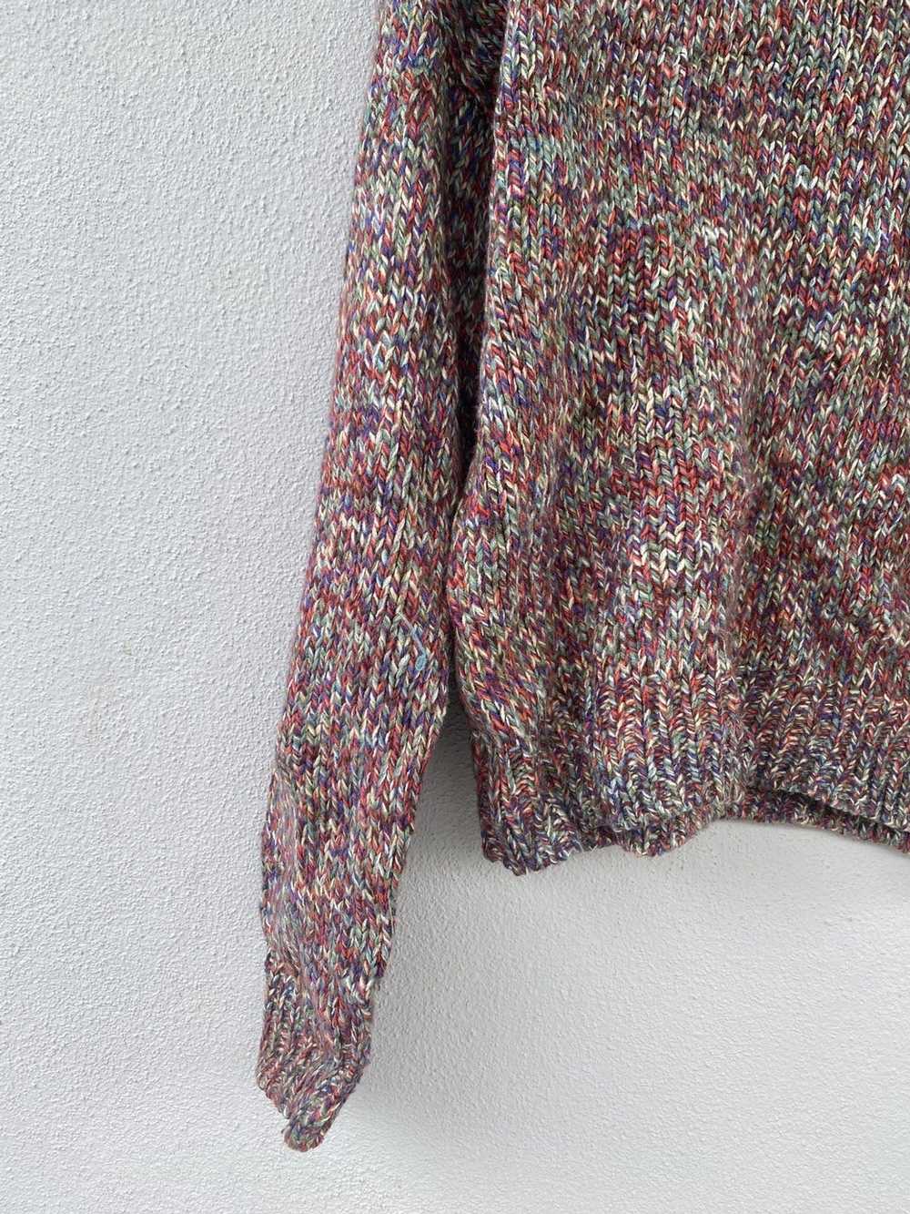Aran Isles Knitwear × Coloured Cable Knit Sweater… - image 3