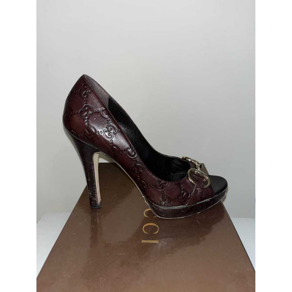 Gucci Leather heels - image 2