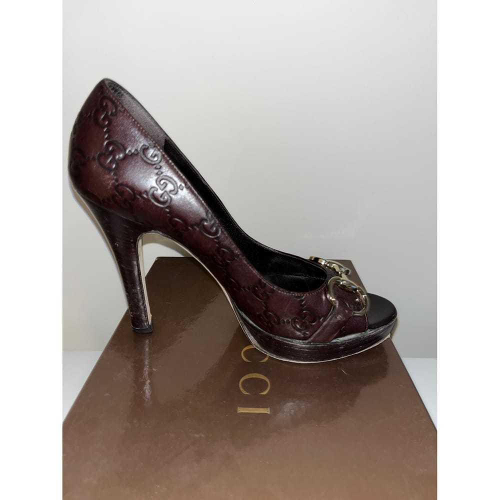 Gucci Leather heels - image 5