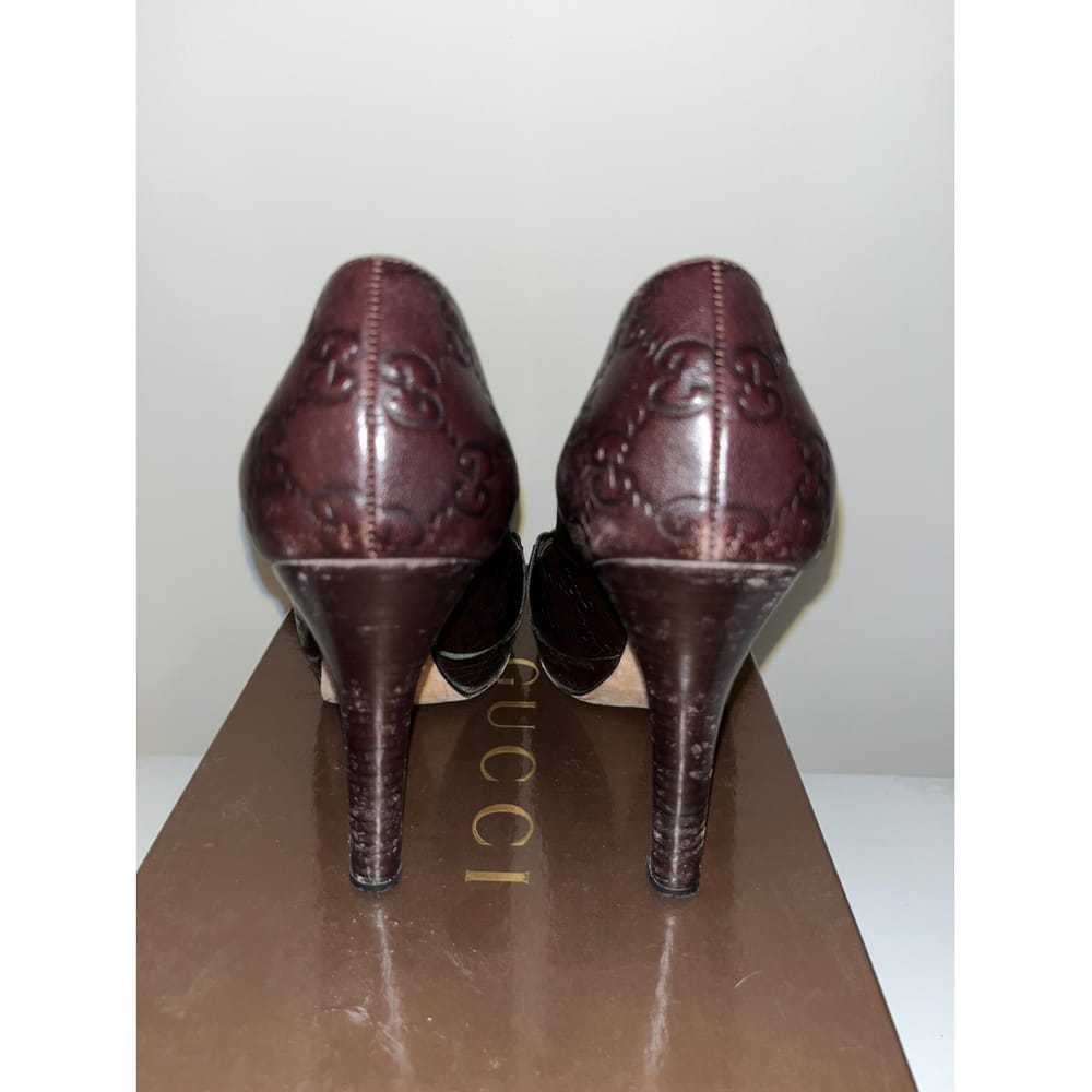 Gucci Leather heels - image 8