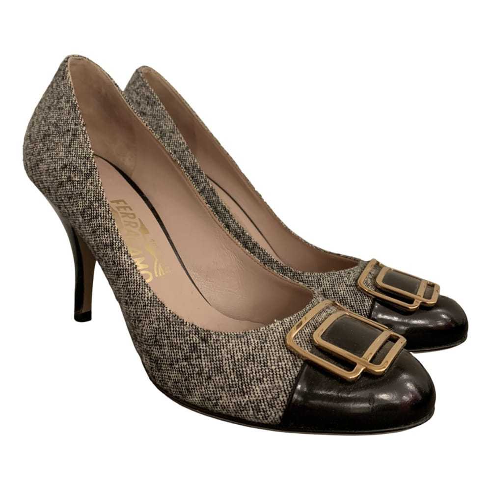 Salvatore Ferragamo Tweed heels - image 1