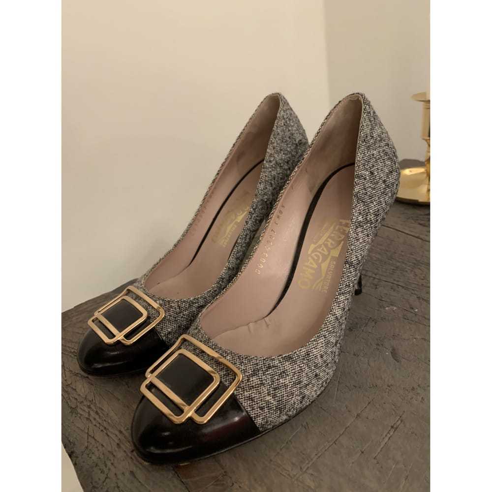 Salvatore Ferragamo Tweed heels - image 3