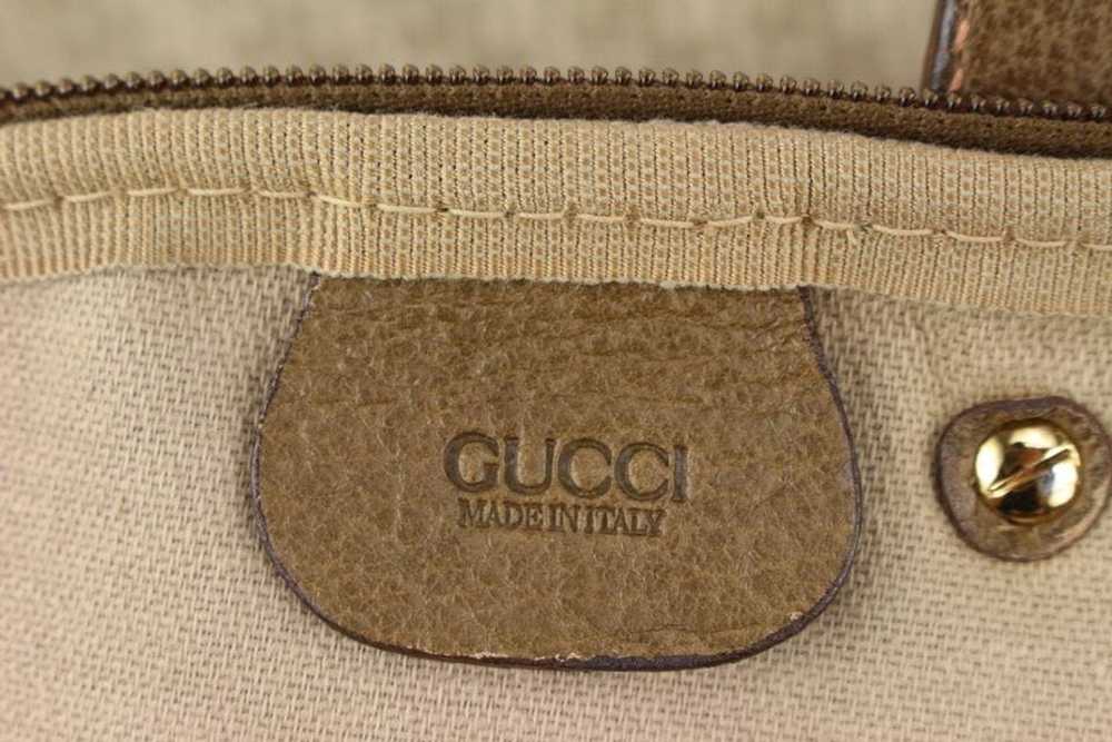 Gucci Gucci Beige Monogram GG Garment Bag Suitcas… - image 11