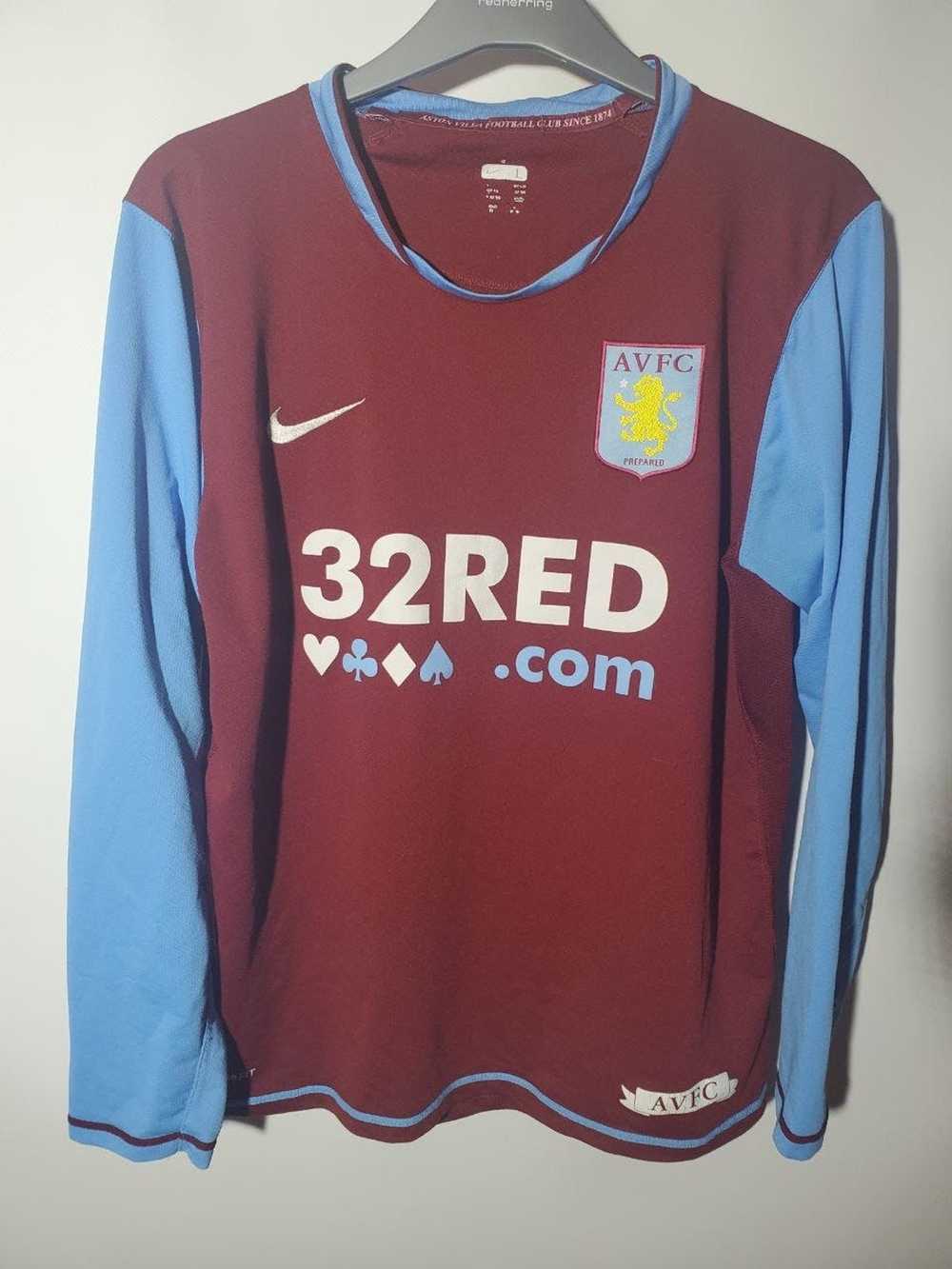 Nike × Soccer Jersey Nike Aston Villa 2007-2008 L… - image 1