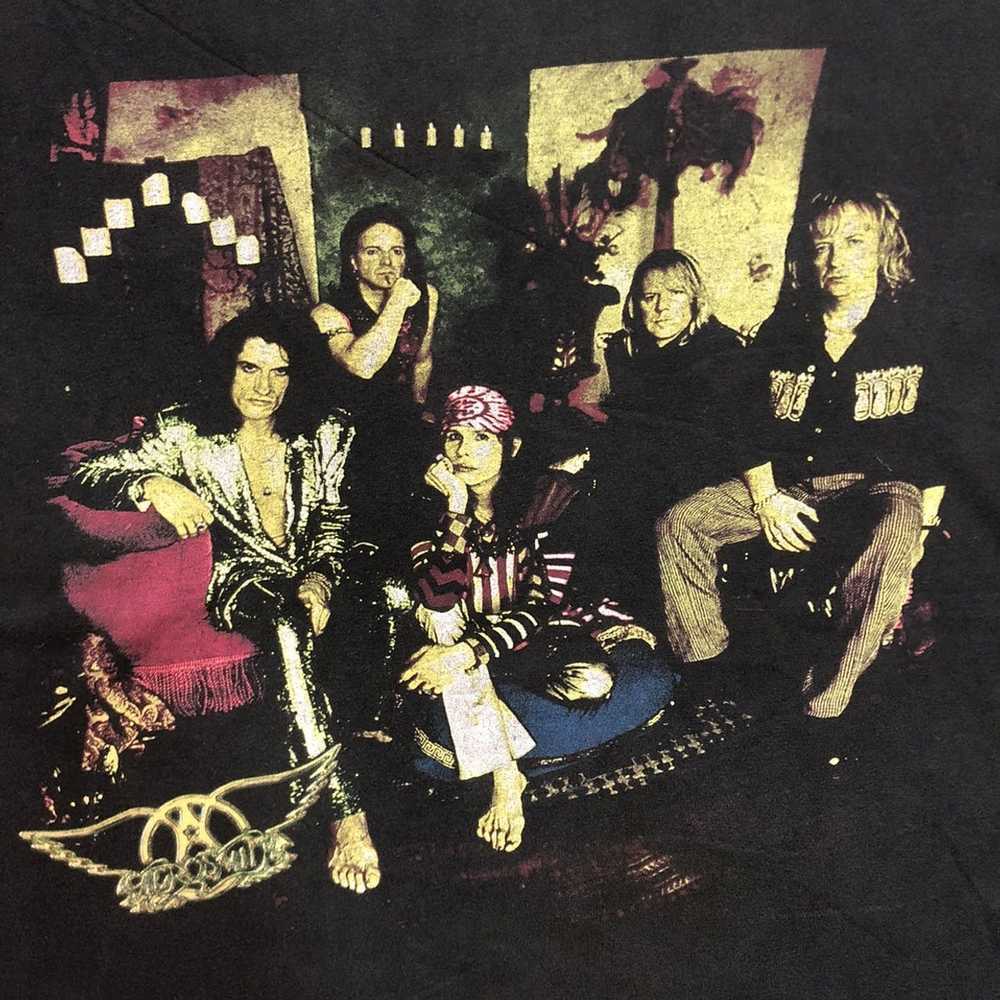 Aerosmith × Band Tees × Vintage Vintage 90s Aeros… - image 5