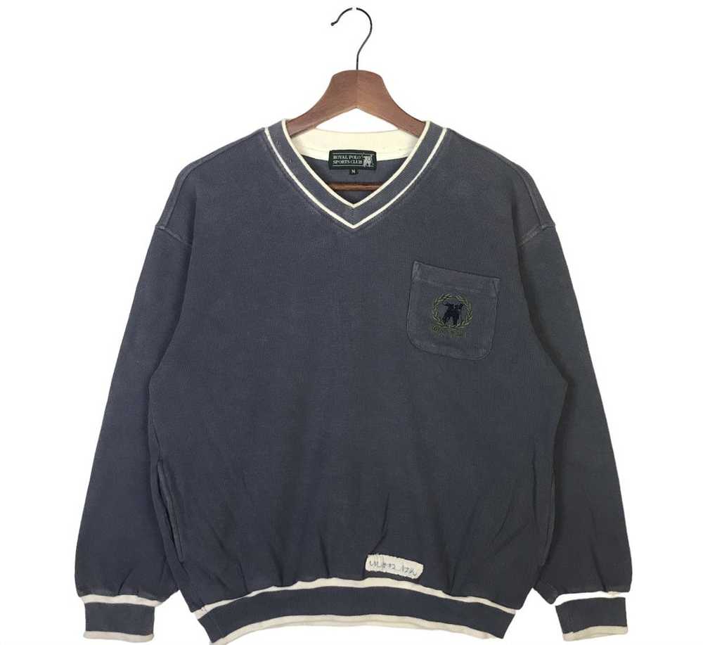 Vintage Royal Polo Sports Club Sweatshirt - image 1