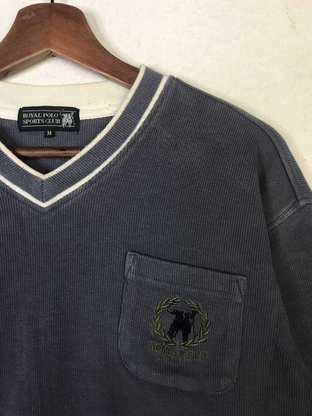 Vintage Royal Polo Sports Club Sweatshirt - image 3