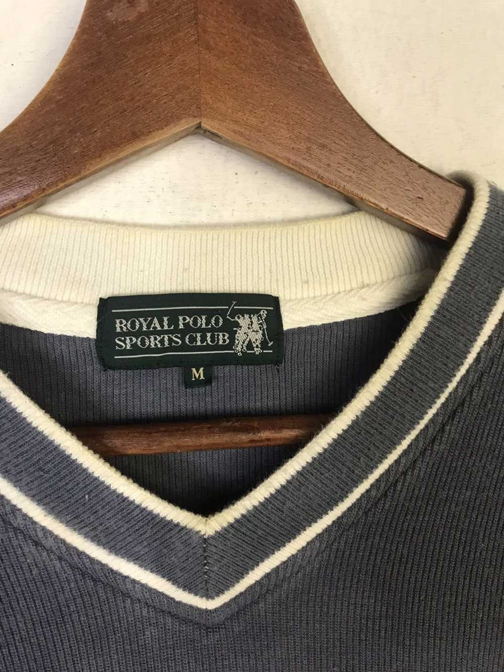 Vintage Royal Polo Sports Club Sweatshirt - image 5