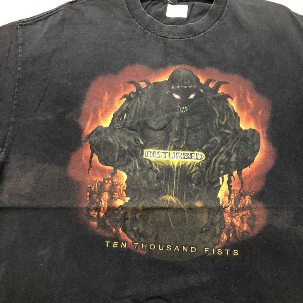 Band Tees × Vintage Vintage Disturbed American He… - image 5