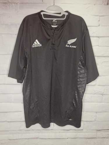 Adidas ALL BLACKS NEW ZELAND RUGBY SHIRT JERSEY AD