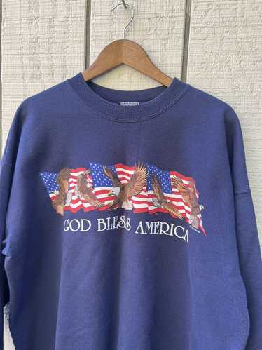 Made In Usa × Vintage Vintage 90s “God Bless Ameri