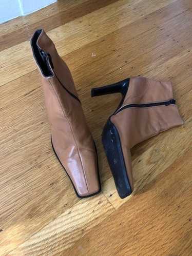 Guess Vintage Guess Square-toe Leather boots, size