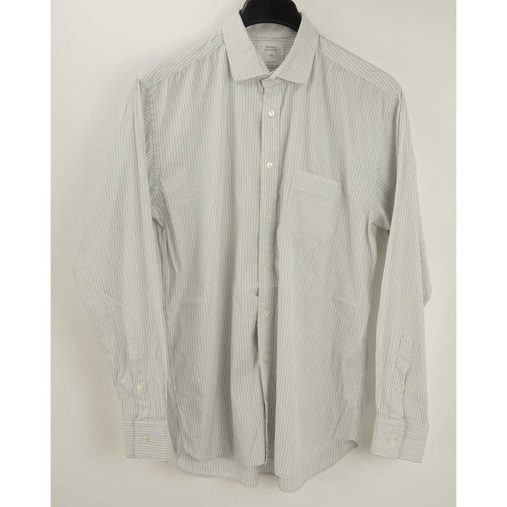 Billy Reid Billy Reid Heirloom Mens 16.5 White & … - image 1