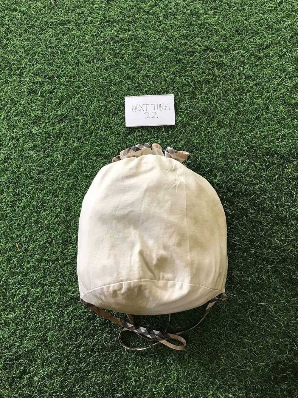 Burberry × Luxury Burberry Drawstring Bucket Bag - image 2