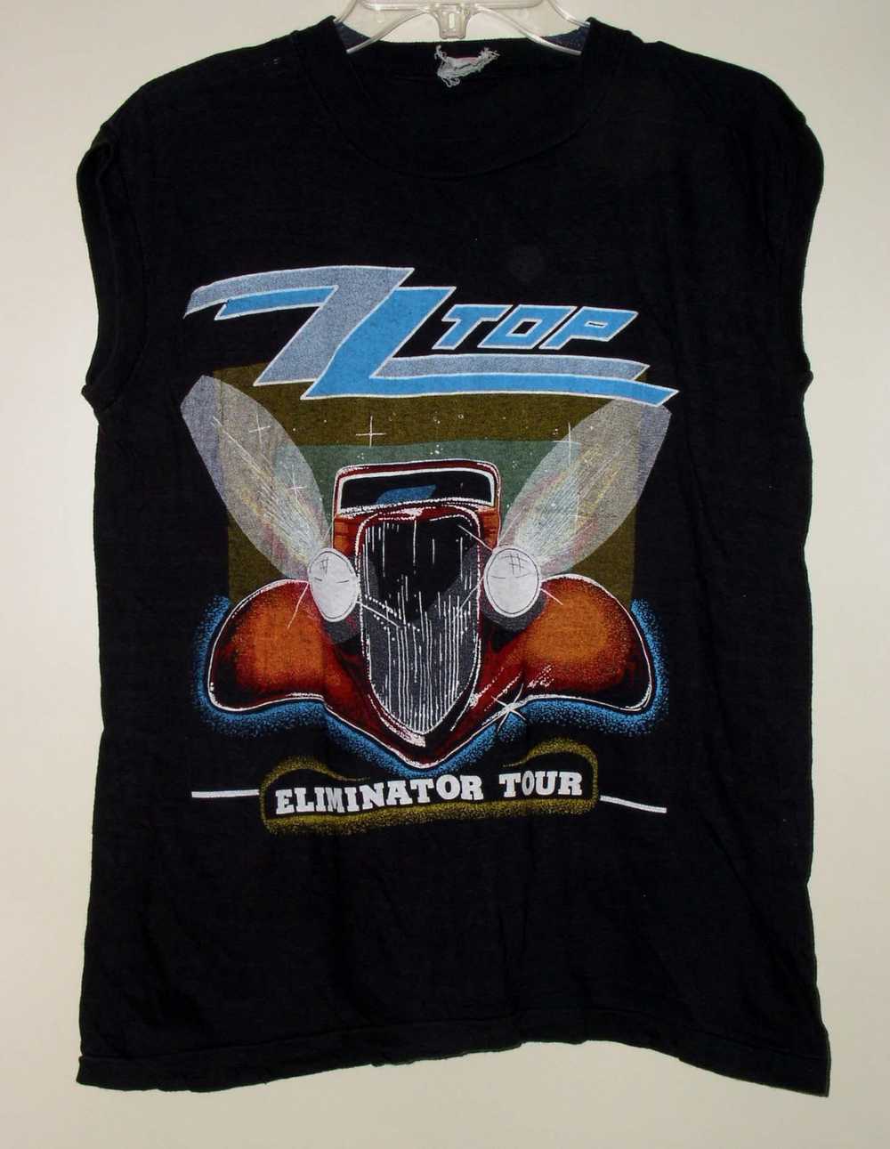 Rock Band × Rock T Shirt × Vintage ZZ Top Concert… - image 1