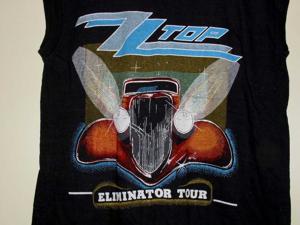 Rock Band × Rock T Shirt × Vintage ZZ Top Concert… - image 2