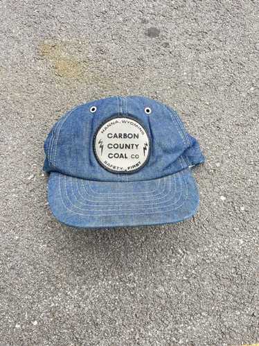 Vintage Vintage carbon county coal co denim hat