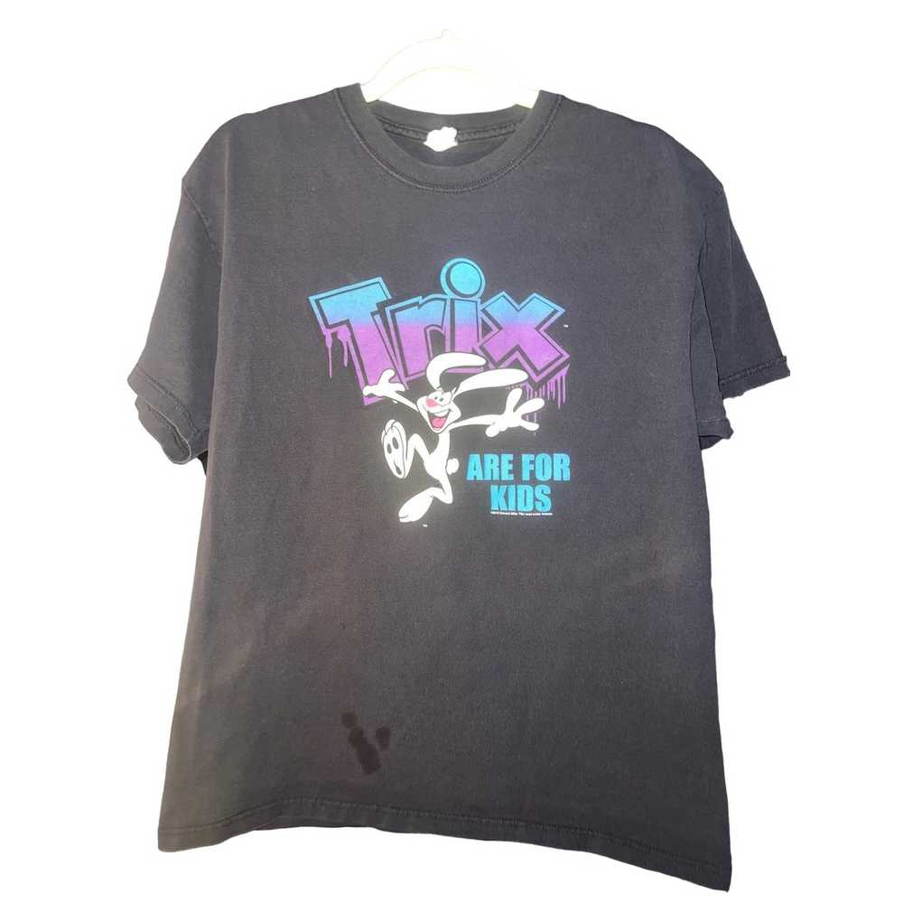 Delta Preloved TRIX RABBIT T shirt SZ L - image 1