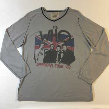 The Who '1982 American Tour' Vintage Baseball Tee – Classic Rock Couture