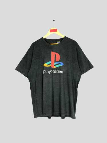 Playstation Y2K Playstation Big Logo T Shirt