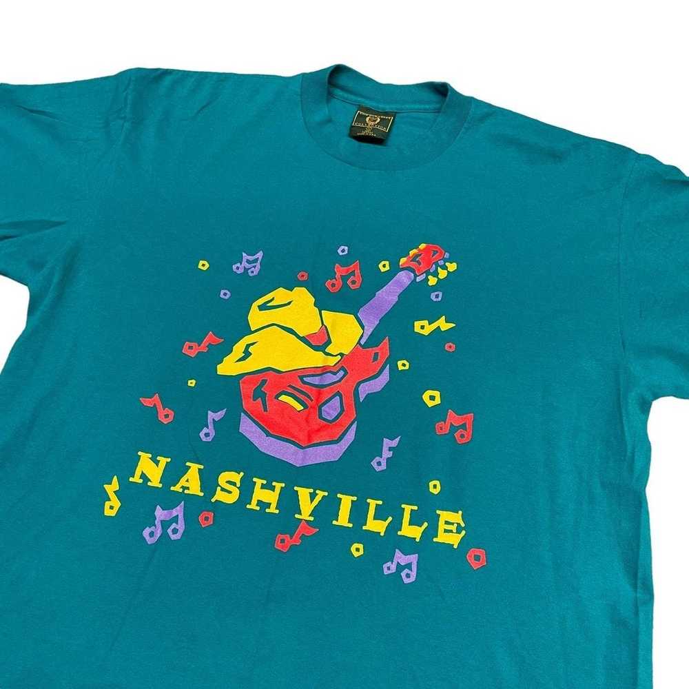Made In Usa Vintage Nashville Music T-shirt - image 2