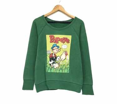 Vintage 90s POPEYE Lagend Cartoon Womens Sweatshirt Big Image Popeye  Crewneck Jumper Popeye Pullover Sweater Small Size -  Canada