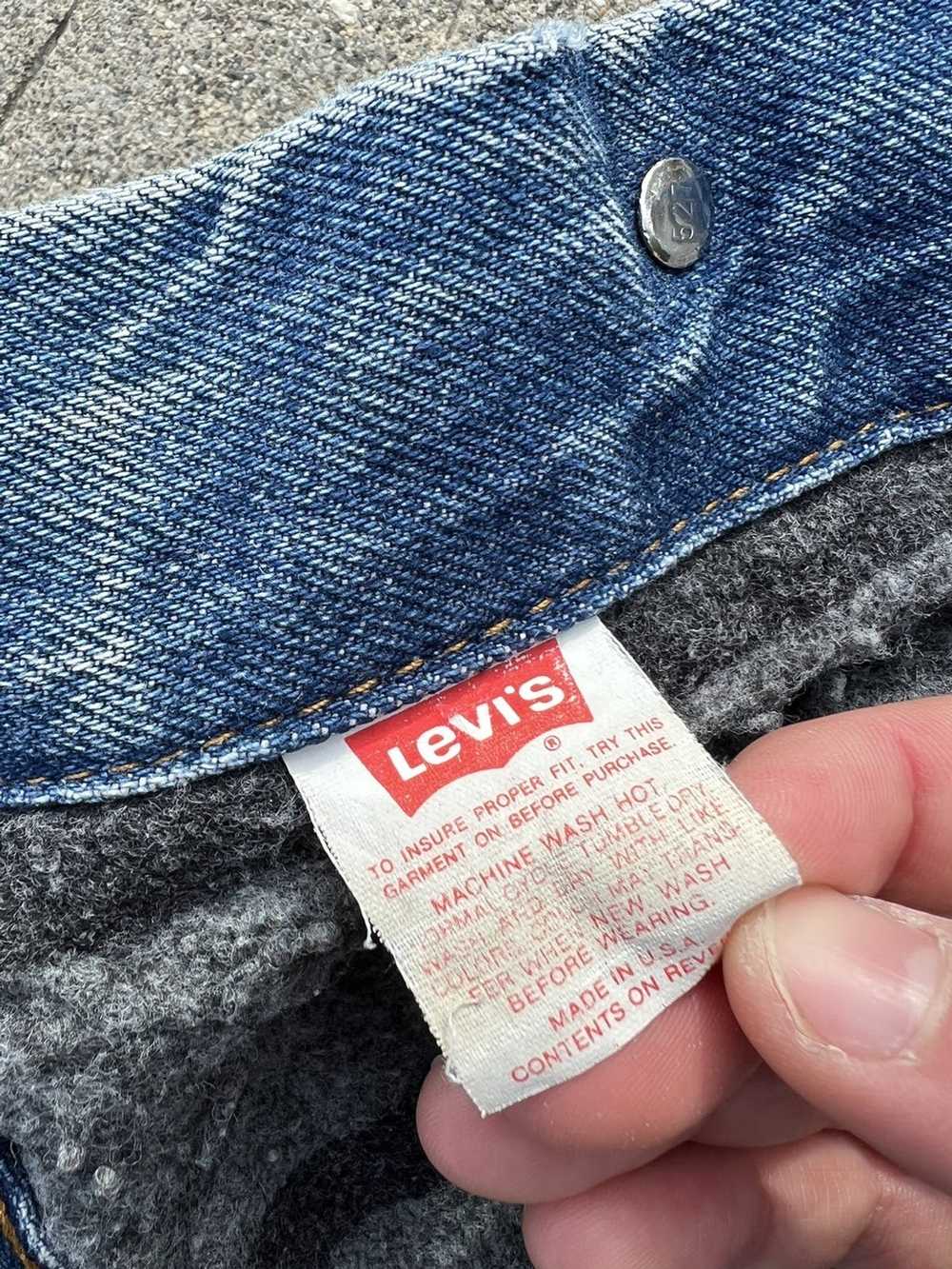 Levi's × Made In Usa × Vintage Vintage Levi’s Bla… - image 5