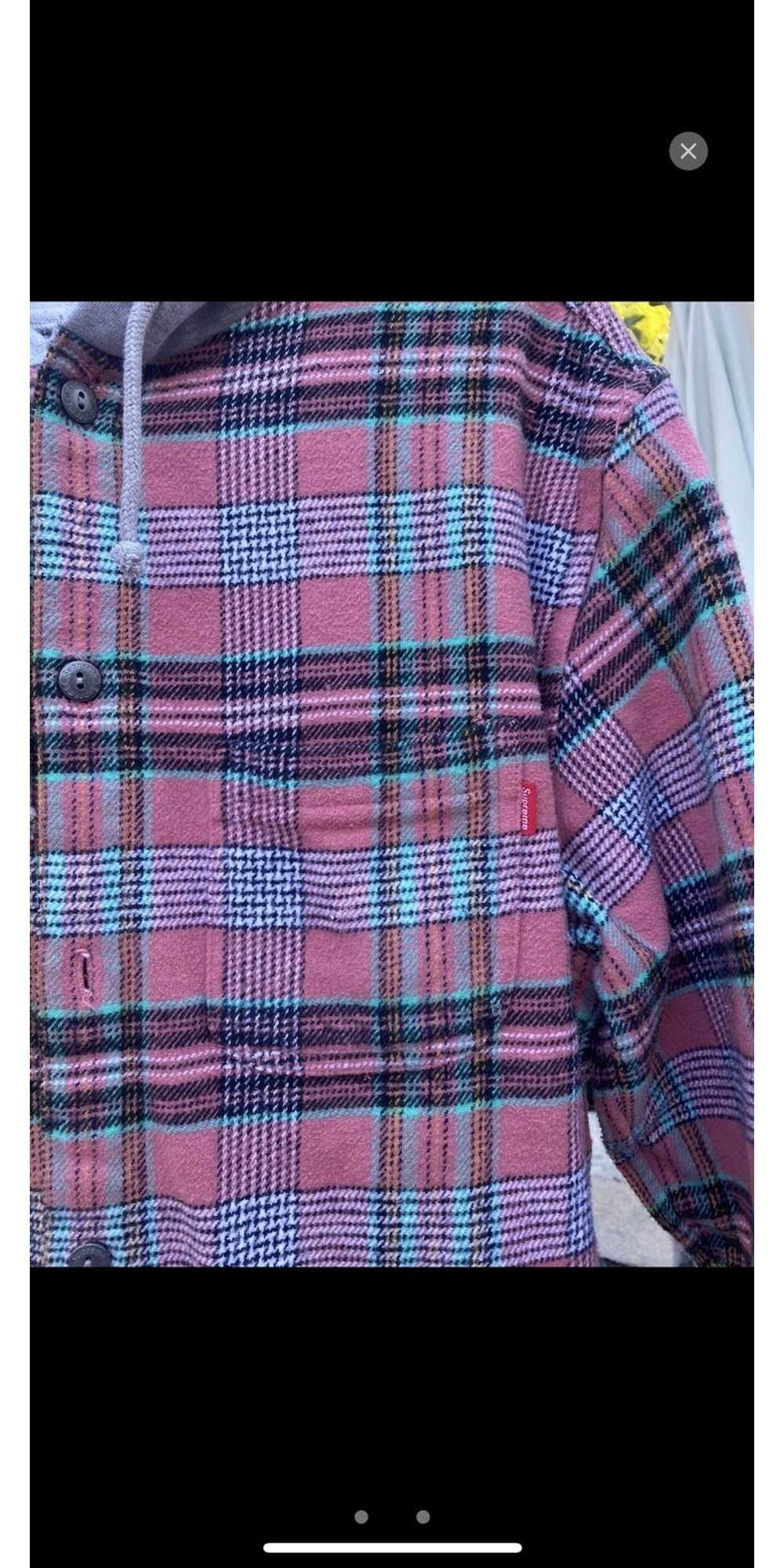 Supreme supreme hooded flannel - Gem