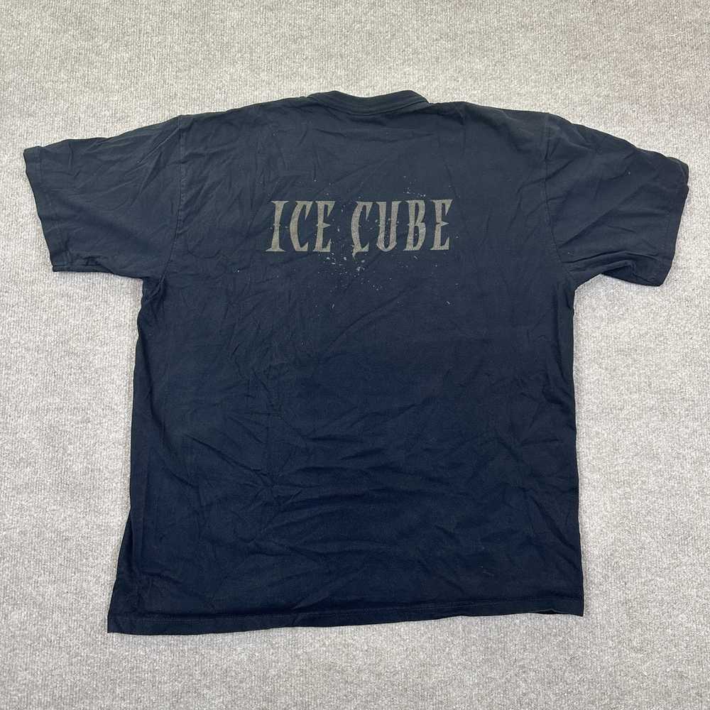 Rap Tees Ice Cube Shirt Mens Extra Large Black Sh… - image 8