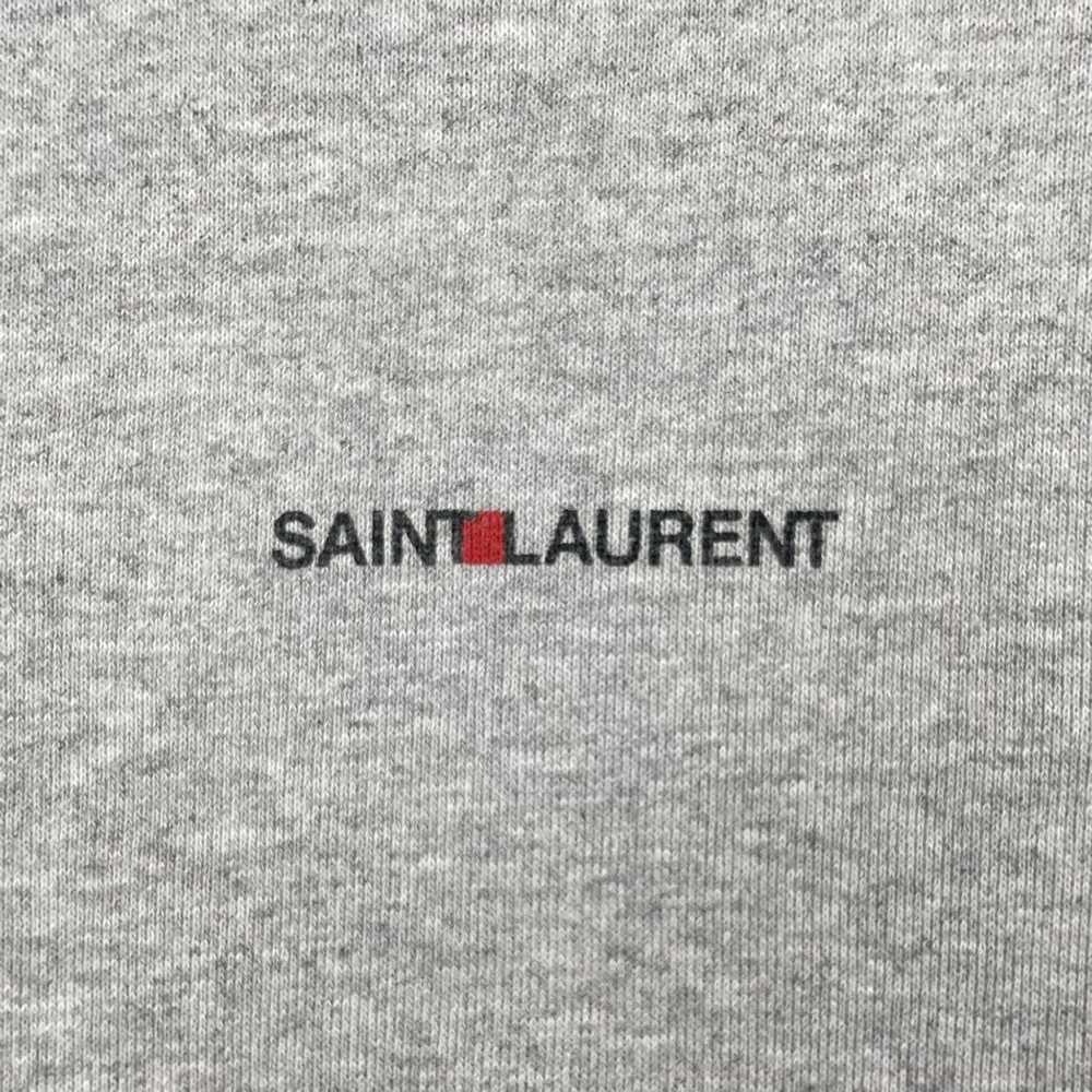 Saint Laurent Paris Saint Laurent Logo Hoodie - 2… - image 2