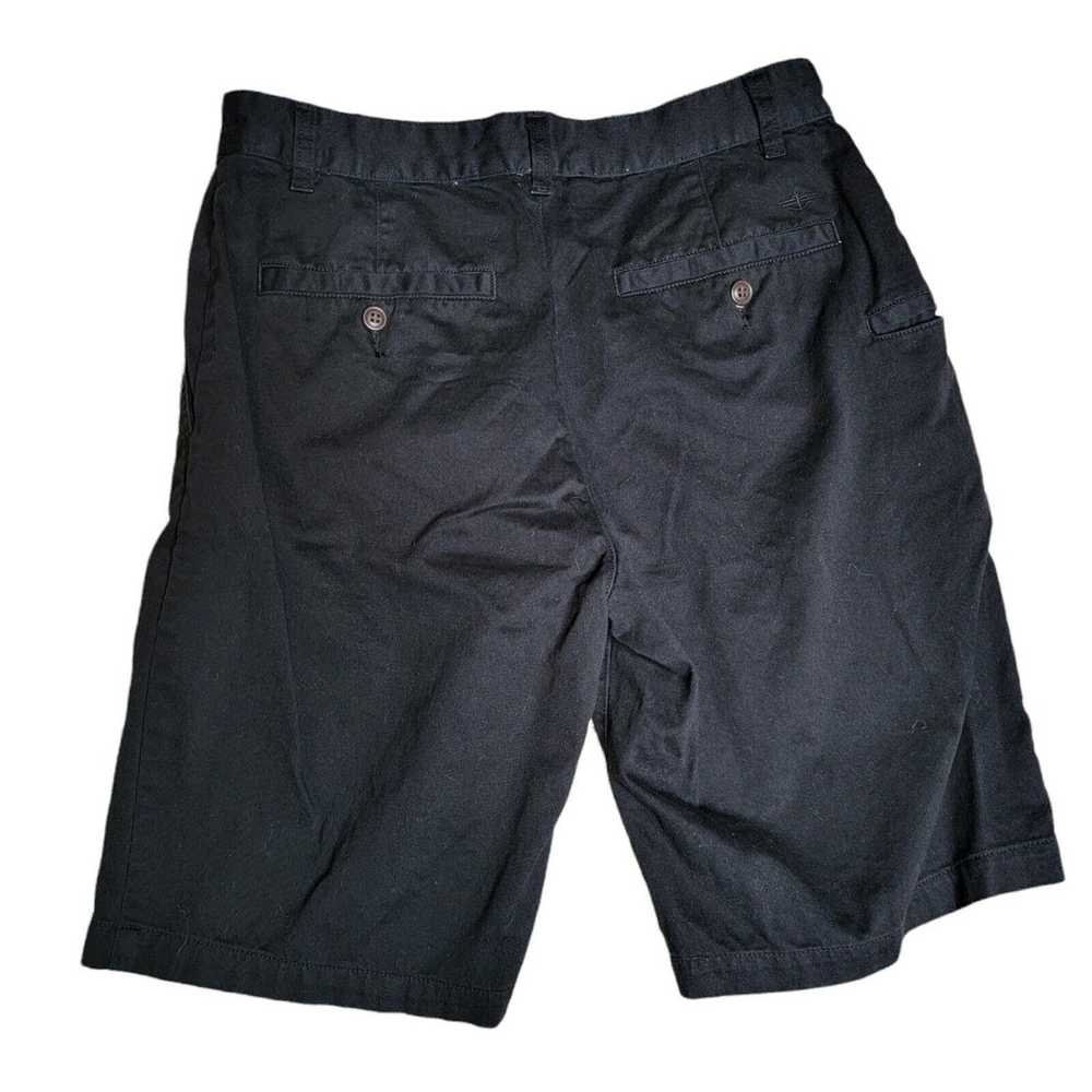 Dockers Dockers Chino Shorts Size 30 Black Cotton… - image 2