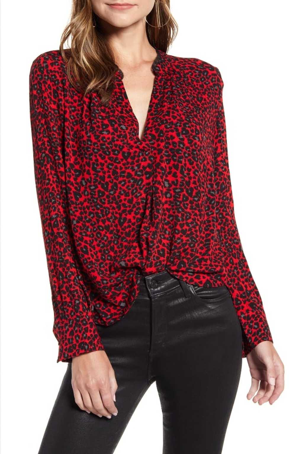 Zadig & Voltaire Tink Leo Tunic Blouse Zadig and … - image 1
