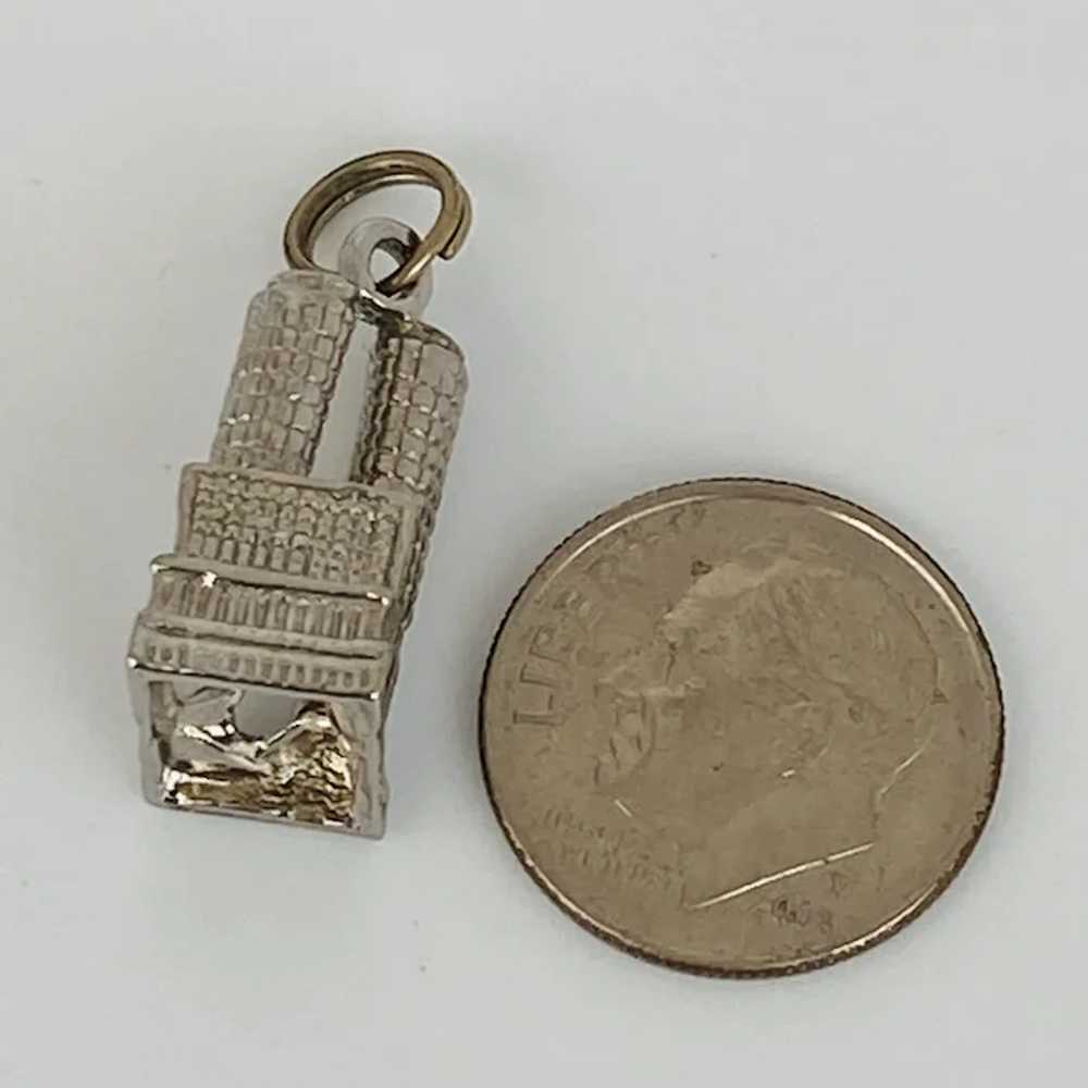 Chicago Marina City Building Charm Sterling Silve… - image 3