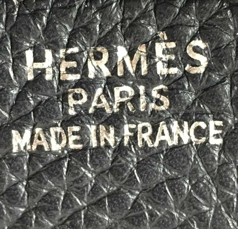 Hermes Hermès Black Clemence Birkin 35 - image 10