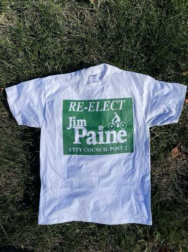 Vintage Re-Elect Jim Paine