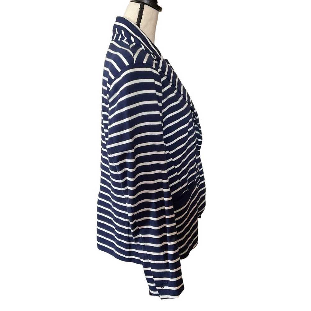 Gap Gap Navy blue & white striped 100% cotton one… - image 2