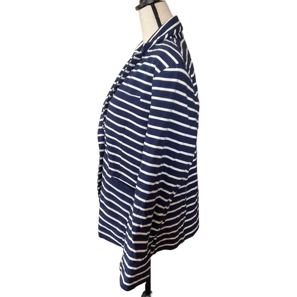 Gap Gap Navy blue & white striped 100% cotton one… - image 4