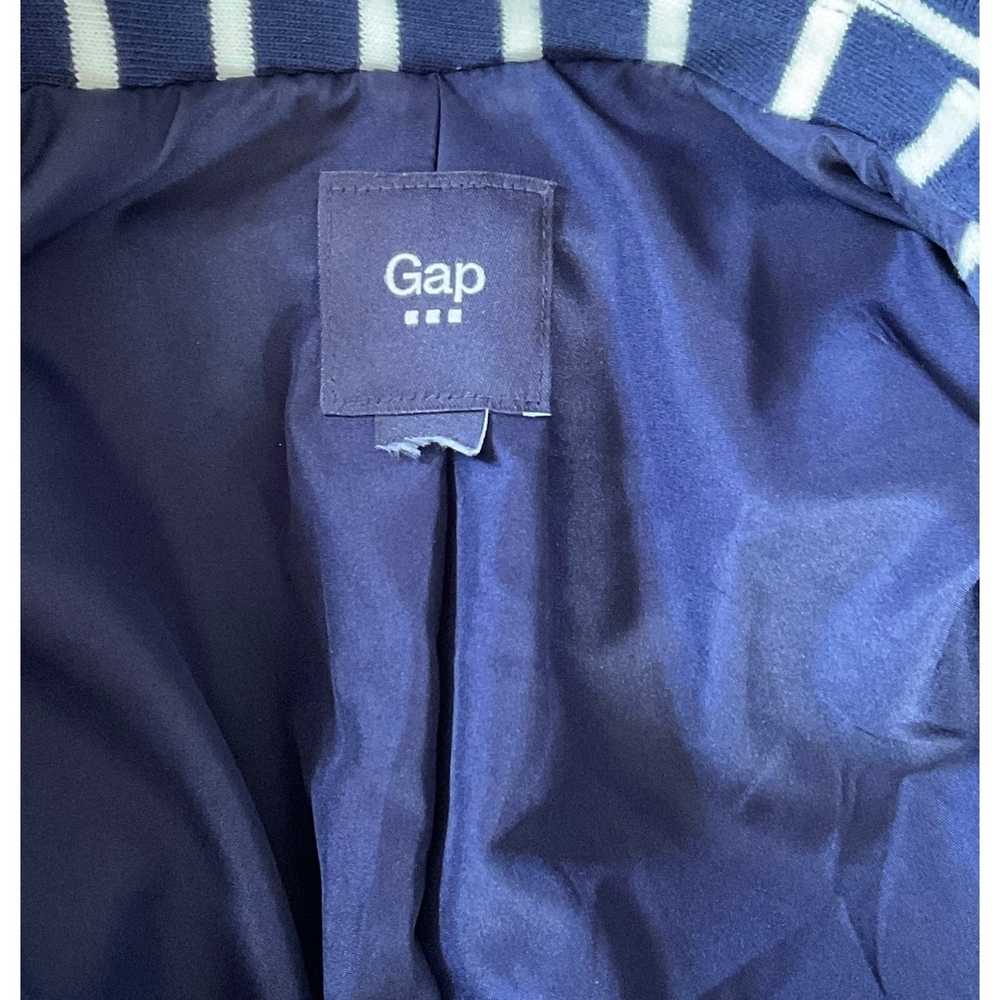 Gap Gap Navy blue & white striped 100% cotton one… - image 5