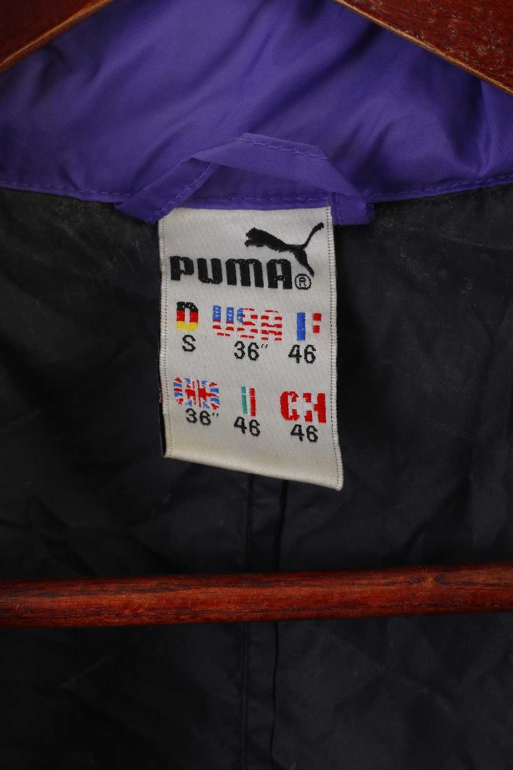 Puma Puma Men S Pullover Jacket Black Vintage 90s… - image 4