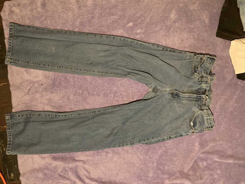 Streetwear × Vintage Blue boot cut jeans - image 1