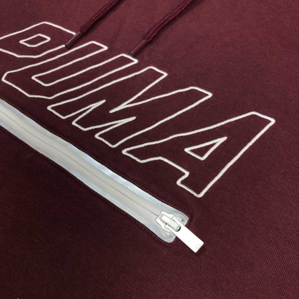 Puma × Vintage Puma Vintage hoodie with spellout … - image 2