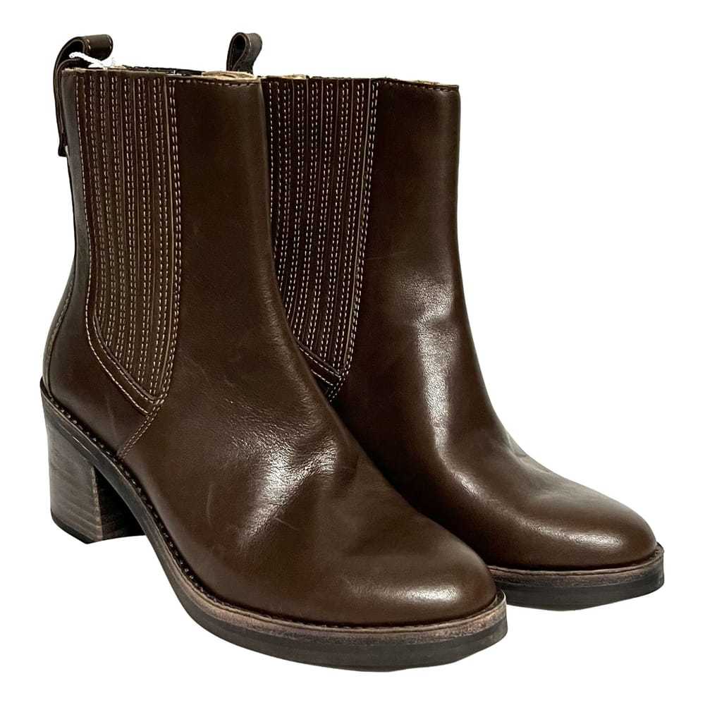 Ugg Leather ankle boots - image 1