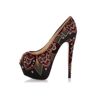 Christian Louboutin Cloth heels - image 1