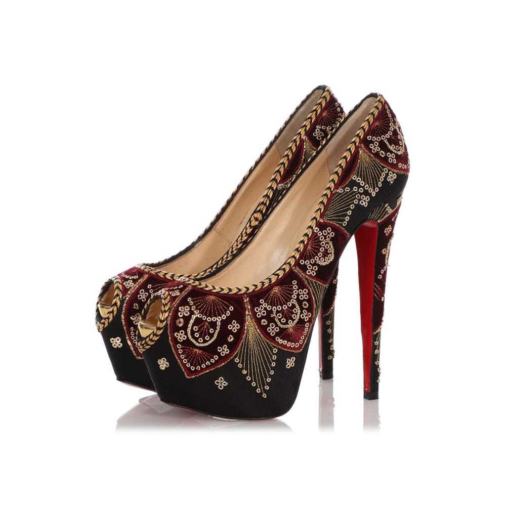 Christian Louboutin Cloth heels - image 3