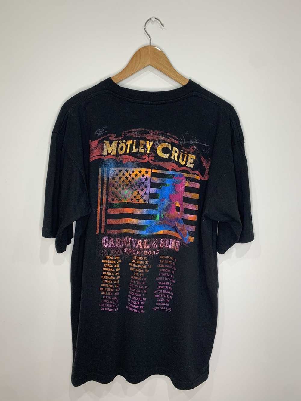 Tour Tee × Vintage VINTAGE MOTLEY CRÜE CARNIVAL &… - image 2