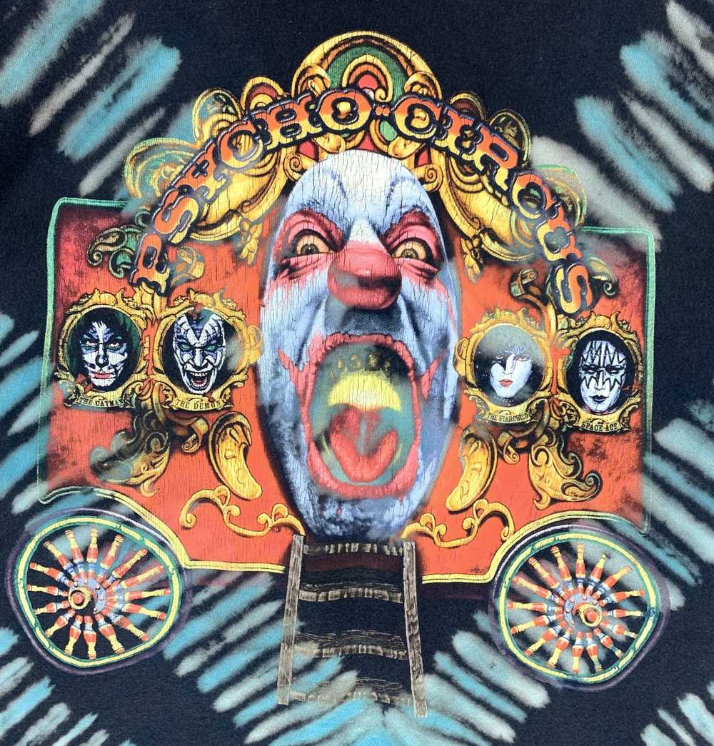 Band Tees × Tour Tee × Vintage Kiss Psycho Circus… - image 4