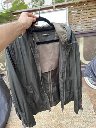 John Varvatos Forest green rain jacket - great con