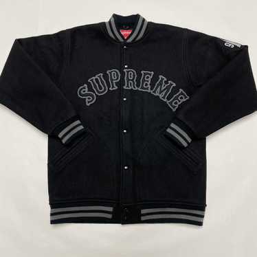 X \ DropsByJay على X: Supreme BB Simon Belt & MLB Varsity Jacket  Spotted on @Sauce_Walka102 Dropping Soon