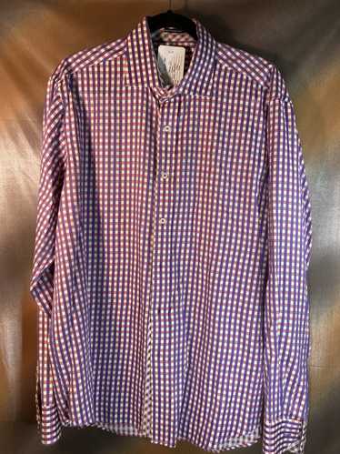 Bugatchi Gently worn checked Bugatachi Uomo size L