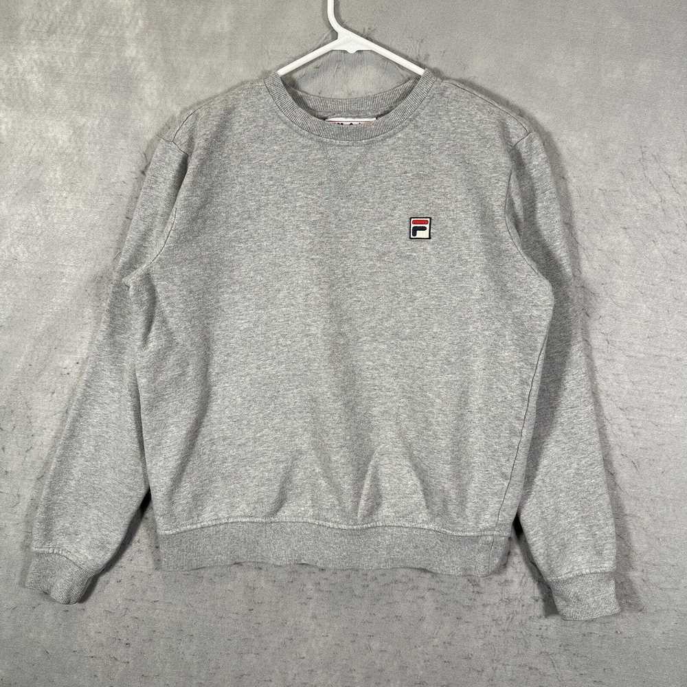 Fila A1 Fila Sweater Embroidered Logo Crewneck Sw… - image 1